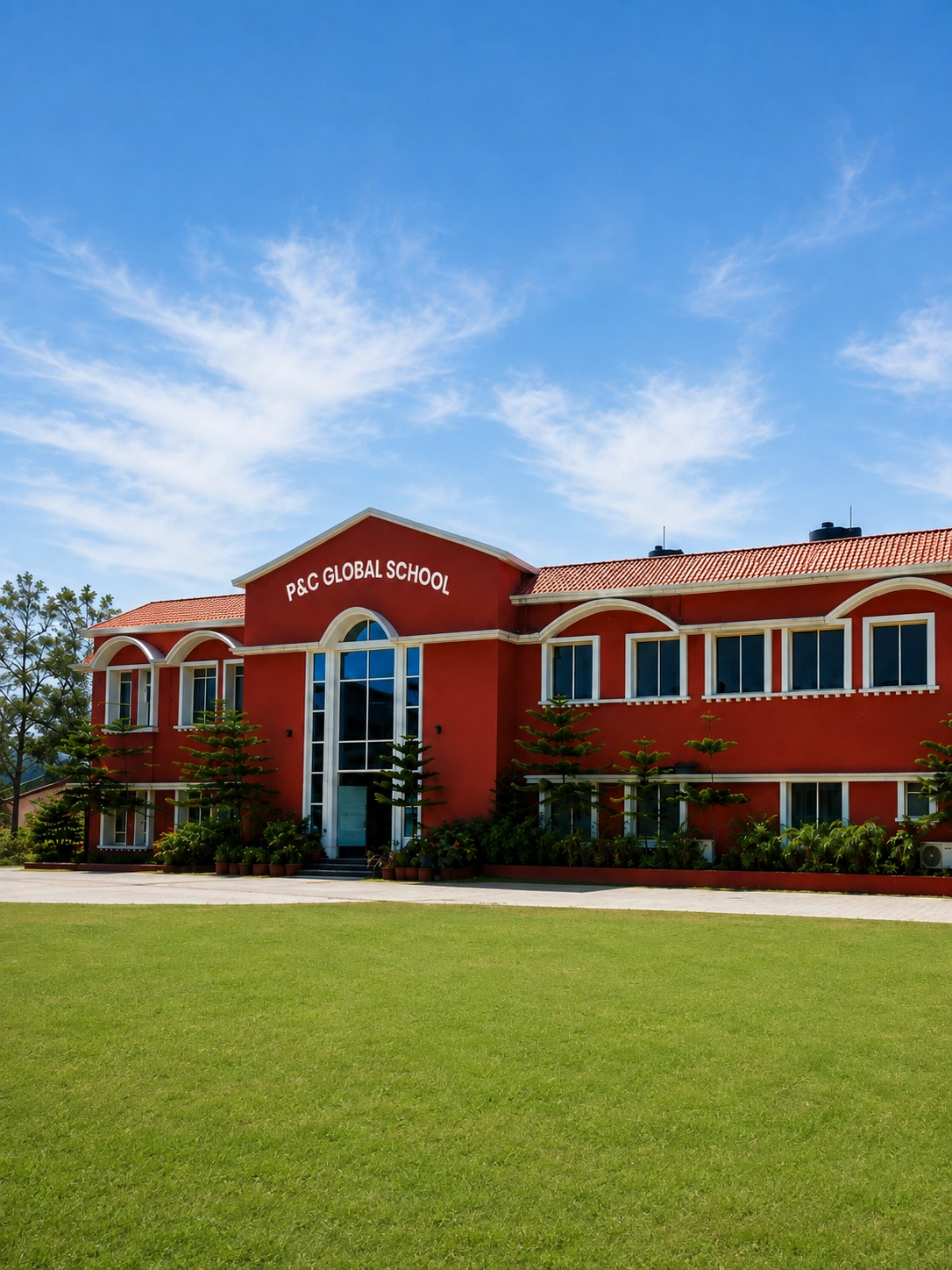 Demo image representing the school campus environment